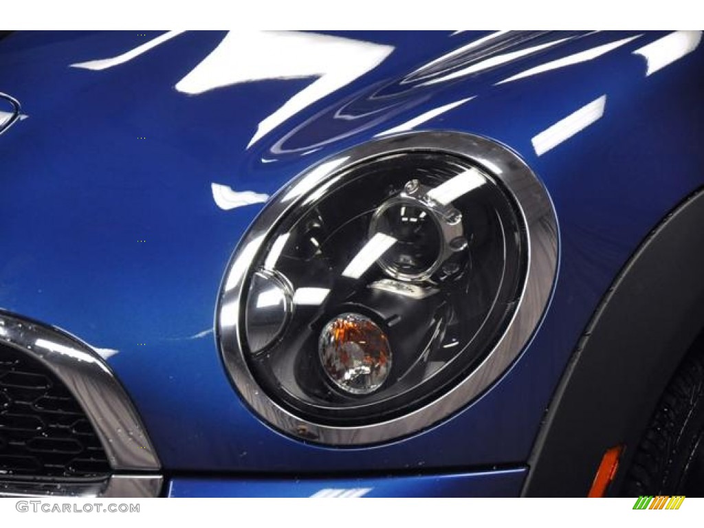 2013 Cooper S Roadster - Lightning Blue Metallic / Carbon Black photo #2