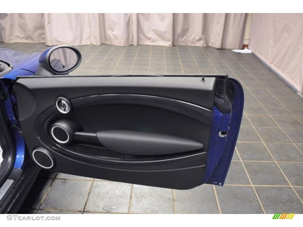 2013 Cooper S Roadster - Lightning Blue Metallic / Carbon Black photo #8