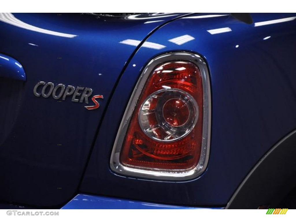 2013 Cooper S Roadster - Lightning Blue Metallic / Carbon Black photo #13