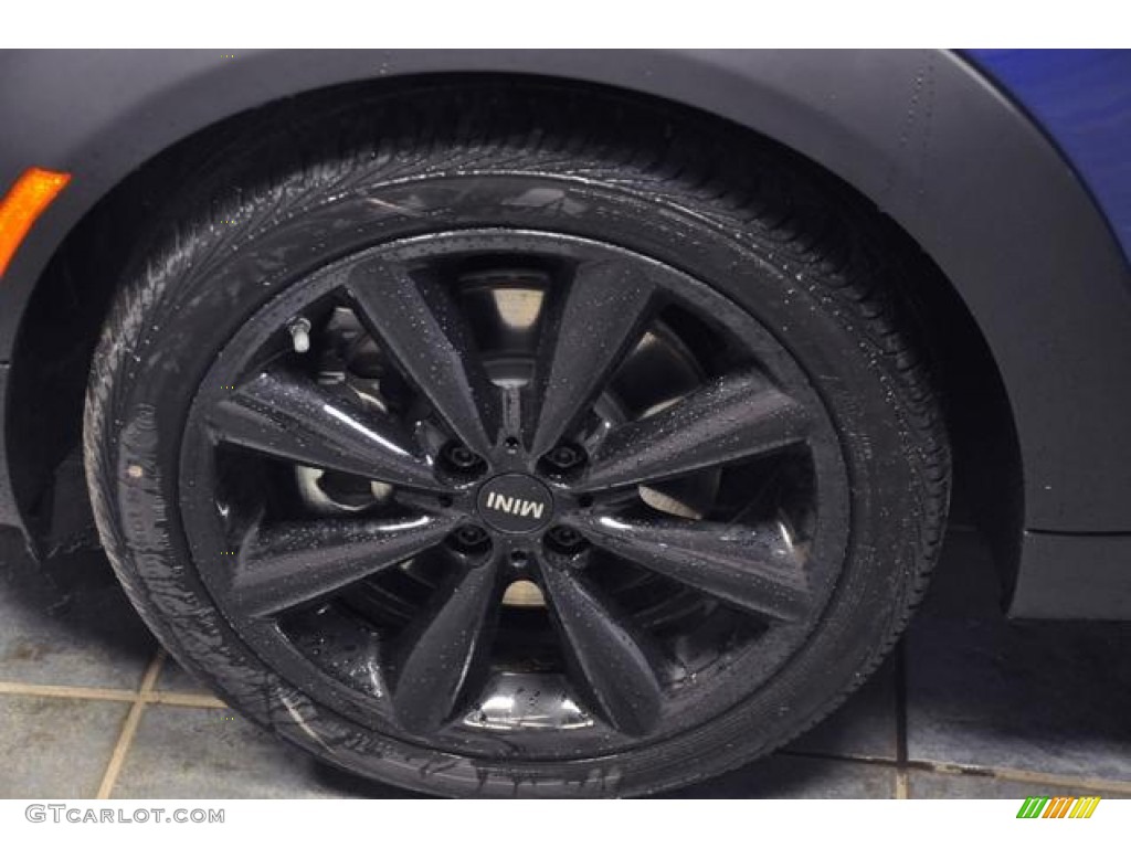 2013 Cooper S Roadster - Lightning Blue Metallic / Carbon Black photo #23