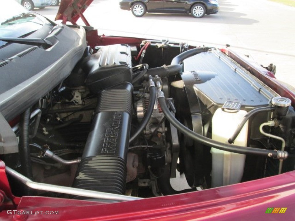 1996 Dodge Ram 1500 SLT Extended Cab 4x4 5.9 Liter OHV 16-Valve V8 Engine Photo #74945351