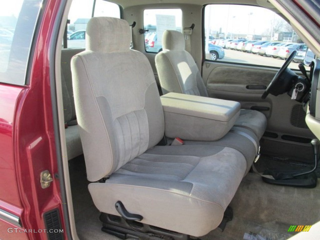 Gray Interior 1996 Dodge Ram 1500 SLT Extended Cab 4x4 Photo #74945476