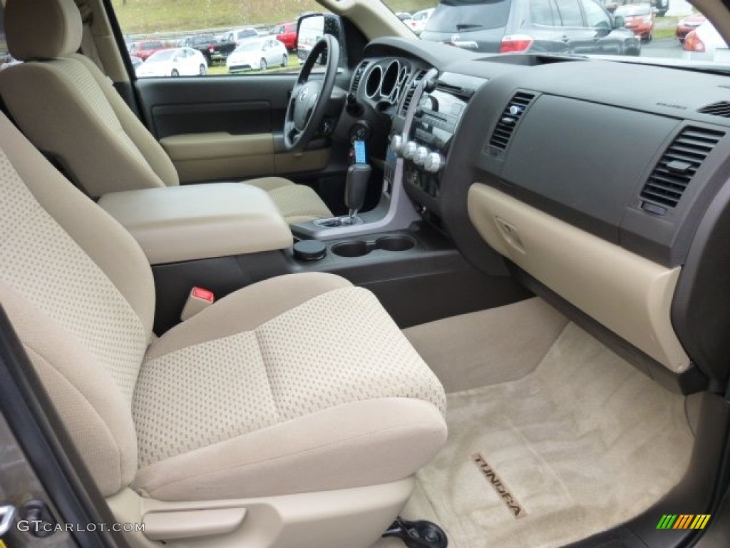 2010 Tundra TRD Double Cab 4x4 - Pyrite Brown Mica / Sand Beige photo #9