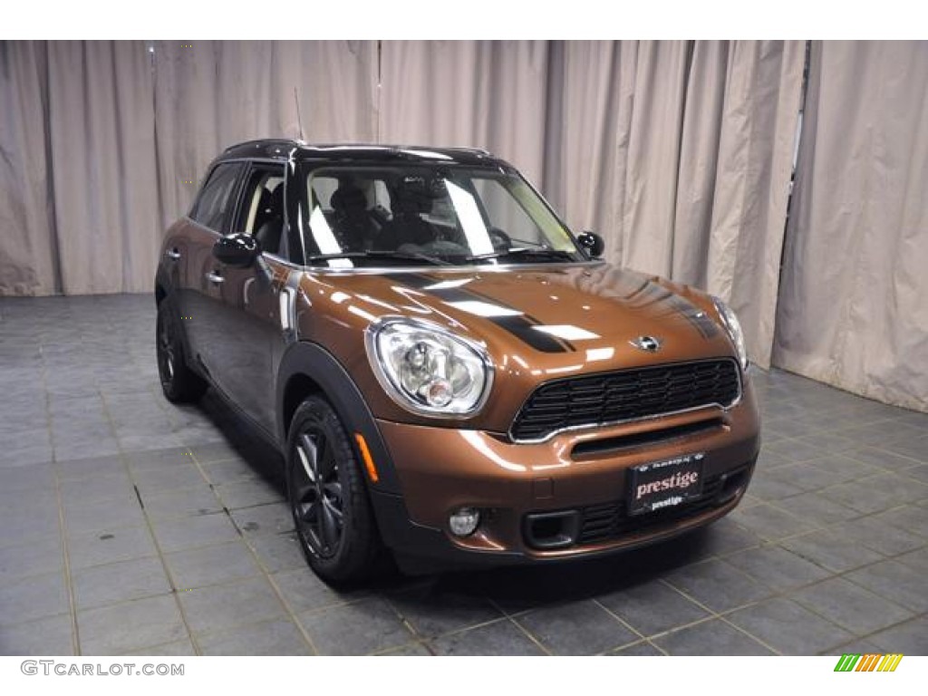 Brilliant Copper Metallic 2013 Mini Cooper S Countryman Exterior Photo #74946395