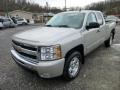 2009 Silver Birch Metallic Chevrolet Silverado 1500 LT Extended Cab 4x4  photo #3