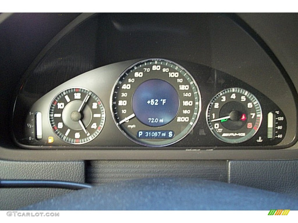 2007 Mercedes-Benz CLK 63 AMG Cabriolet Gauges Photo #74947615