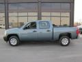 2010 Blue Granite Metallic Chevrolet Silverado 1500 Crew Cab  photo #4