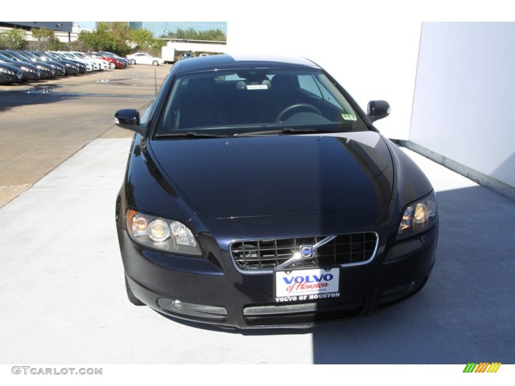 2008 C70 T5 - Magic Blue Metallic / Offblack photo #8