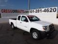 Super White 2011 Toyota Tacoma Access Cab