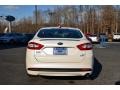 2013 White Platinum Metallic Tri-coat Ford Fusion SE 1.6 EcoBoost  photo #3