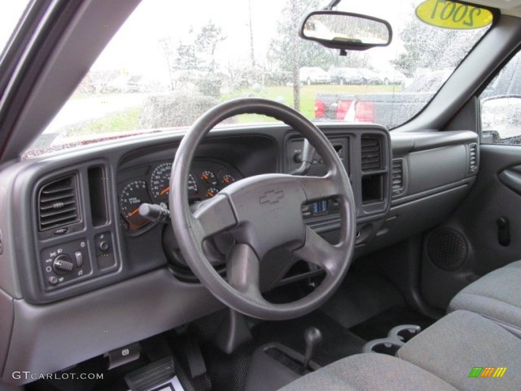 2007 Chevrolet Silverado 1500 Classic Work Truck Regular Cab 4x4 Dark Charcoal Dashboard Photo #74952538