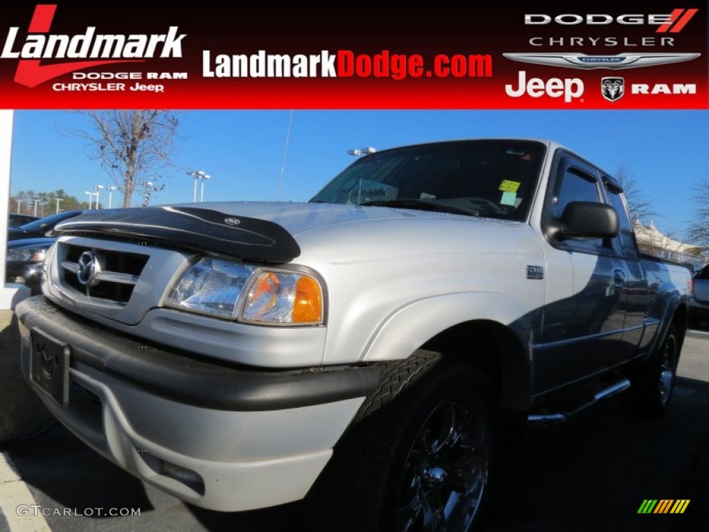 2003 B-Series Truck B3000 Cab Plus Dual Sport - Silver Metallic / Medium Dark Flint photo #1