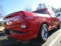 2011 Flame Red Dodge Ram 1500 Sport Quad Cab  photo #3