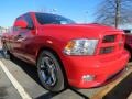 2011 Flame Red Dodge Ram 1500 Sport Quad Cab  photo #4