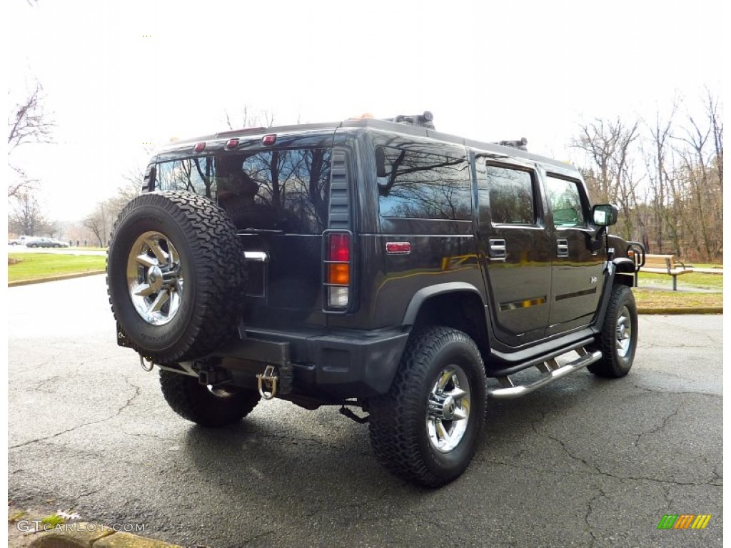 Black 2003 Hummer H2 SUV Exterior Photo #74952878