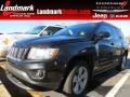 Brilliant Black Crystal Pearl 2011 Jeep Compass 2.4 Latitude