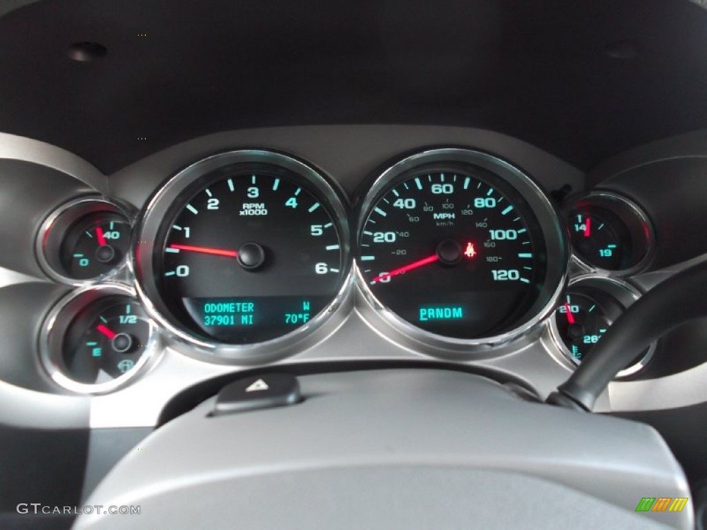 2010 Sierra 1500 SLE Crew Cab - Summit White / Dark Titanium photo #15