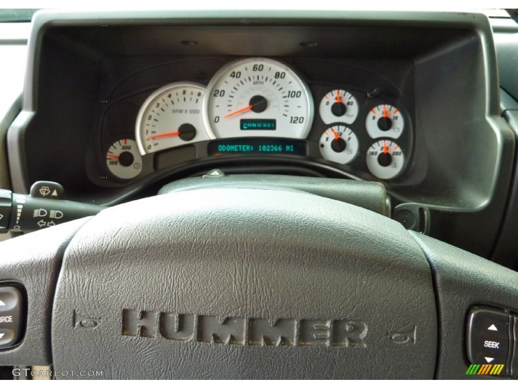 2003 Hummer H2 SUV Gauges Photo #74953234