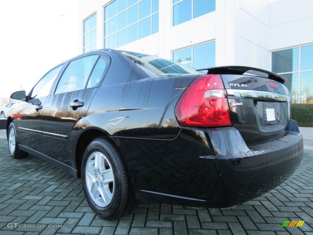 2005 Malibu LS V6 Sedan - Black / Gray photo #3