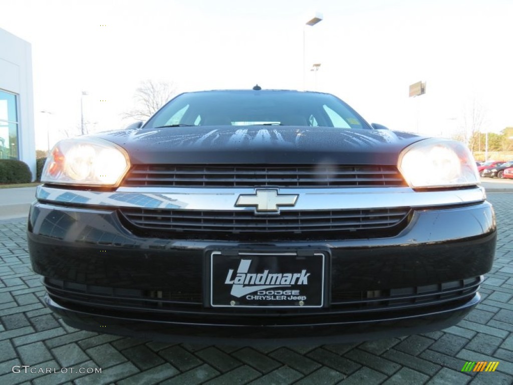 2005 Malibu LS V6 Sedan - Black / Gray photo #8