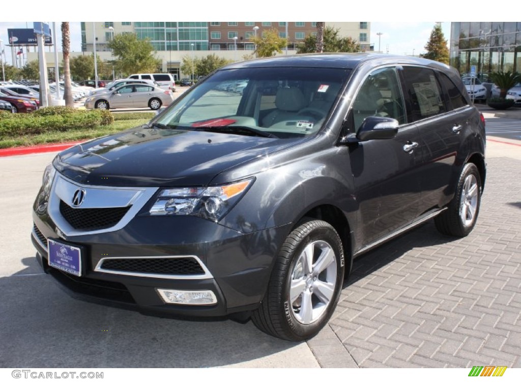 2013 MDX SH-AWD Advance - Graphite Luster Metallic / Graystone photo #3