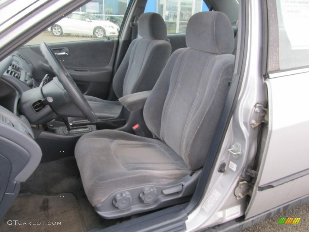 1999 Accord LX Sedan - Satin Silver Metallic / Gray photo #7