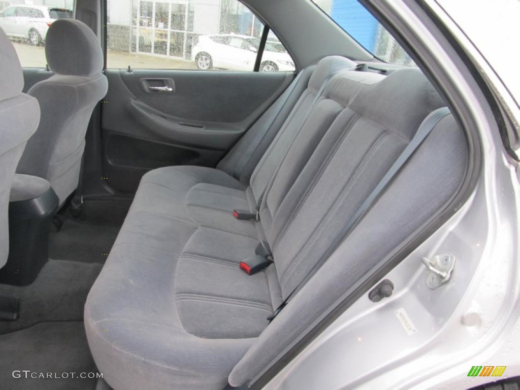 1999 Accord LX Sedan - Satin Silver Metallic / Gray photo #8