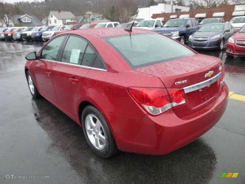 2013 Cruze LT - Crystal Red Metallic Tintcoat / Jet Black photo #5