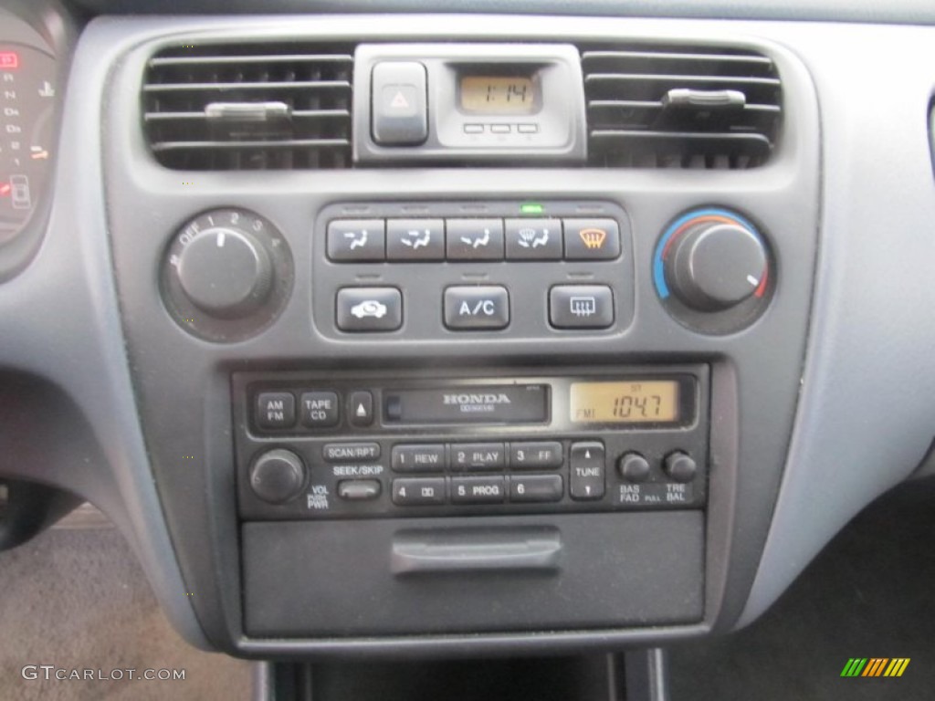 1999 Accord LX Sedan - Satin Silver Metallic / Gray photo #11