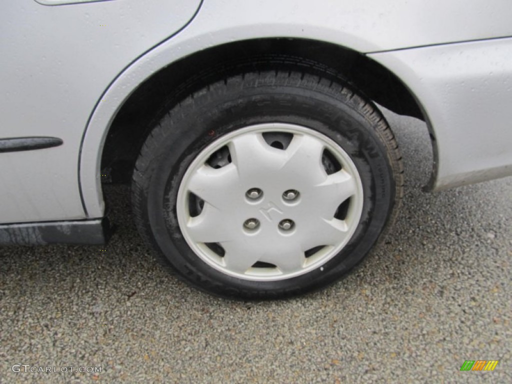 1999 Accord LX Sedan - Satin Silver Metallic / Gray photo #14