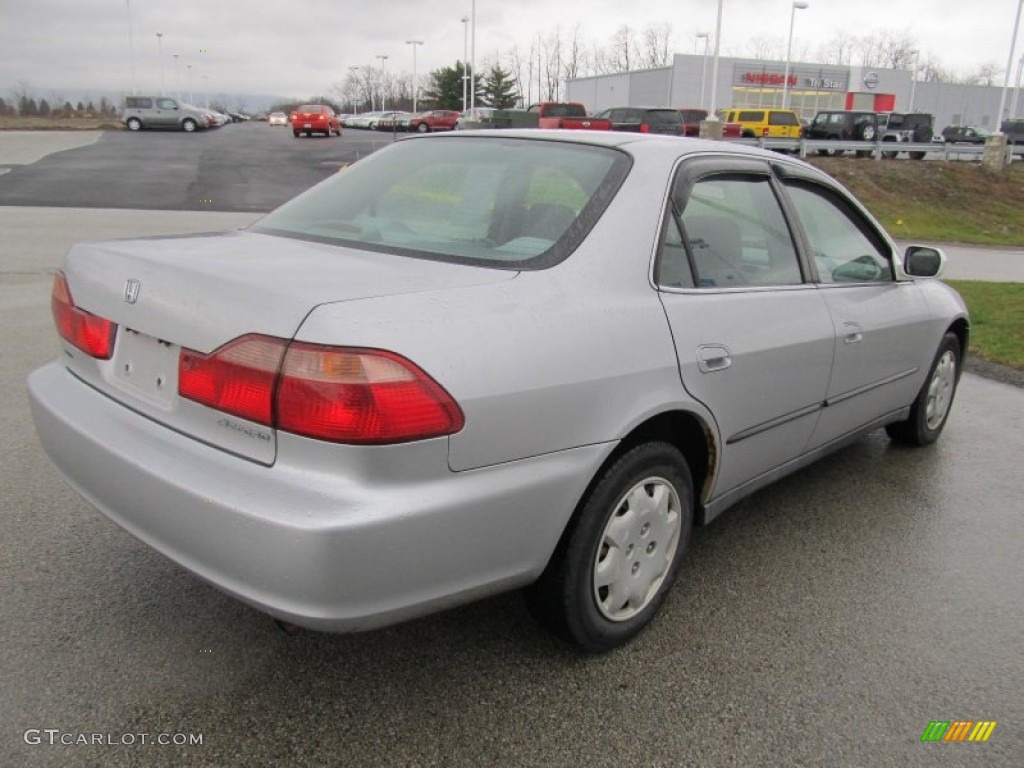 1999 Accord LX Sedan - Satin Silver Metallic / Gray photo #16