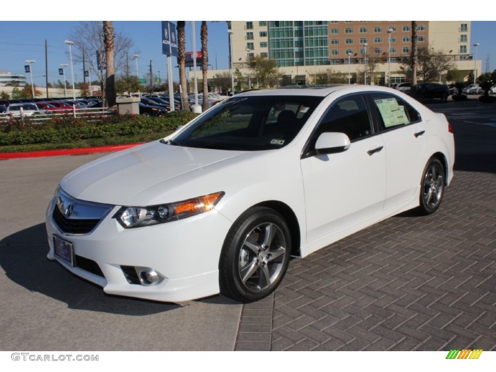 Bellanova White Pearl 2013 Acura TSX Special Edition Exterior Photo #74956553