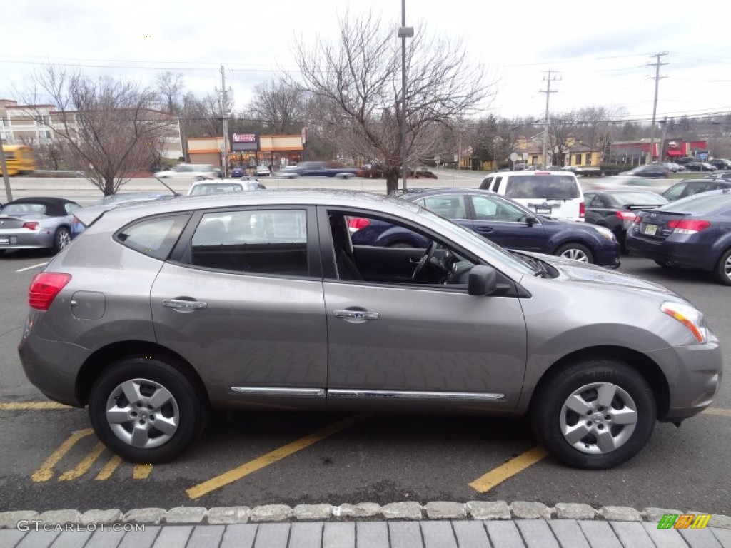 2011 Rogue S AWD Krom Edition - Platinum Graphite / Gray photo #9