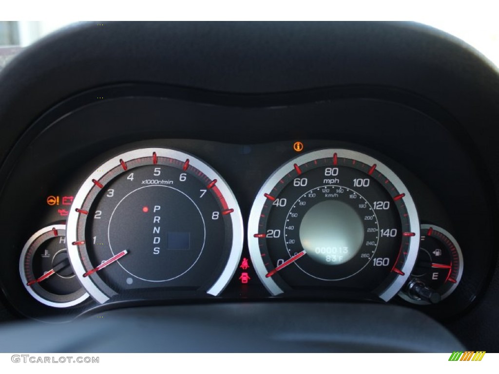 2013 Acura TSX Special Edition Gauges Photo #74957155