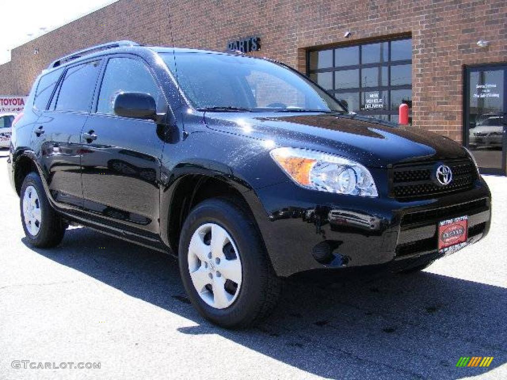 2008 RAV4 4WD - Black / Ash photo #1