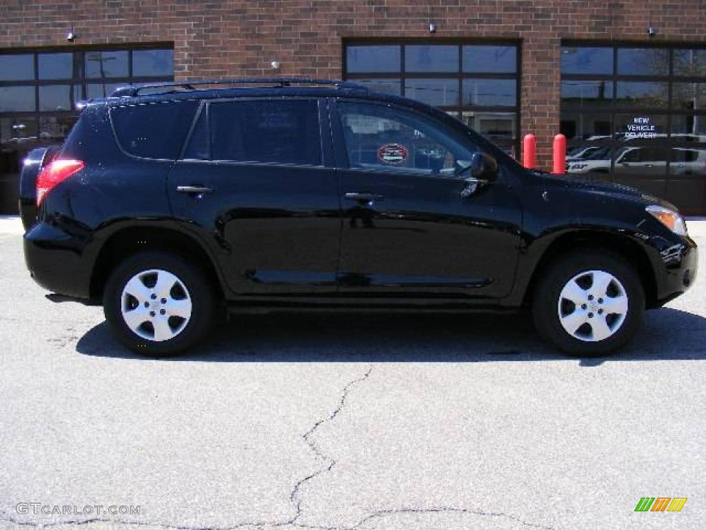 2008 RAV4 4WD - Black / Ash photo #2