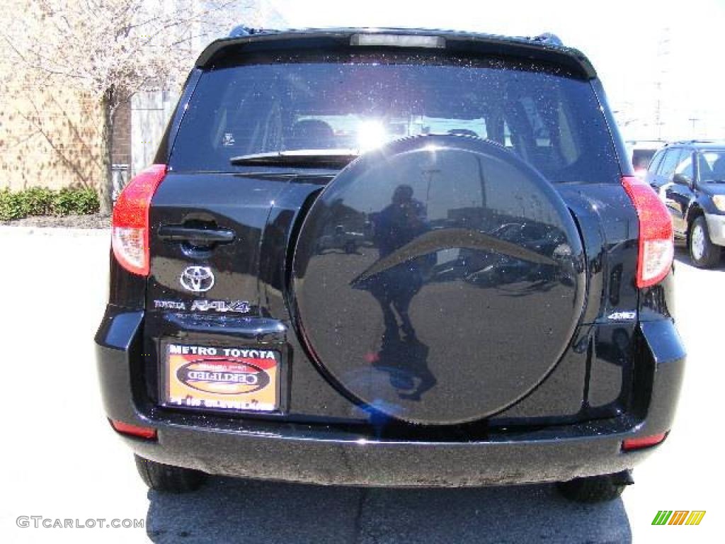 2008 RAV4 4WD - Black / Ash photo #4