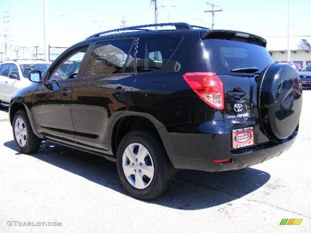 2008 RAV4 4WD - Black / Ash photo #5