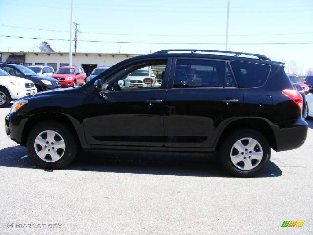2008 RAV4 4WD - Black / Ash photo #6