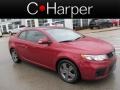 2010 Spicy Red Kia Forte Koup EX  photo #1