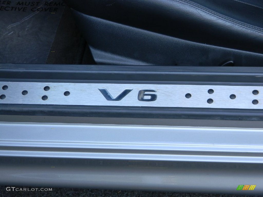 2003 SLK 320 Roadster - Pewter Silver Metallic / Charcoal photo #14