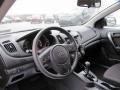 2010 Kia Forte Koup Black Interior Dashboard Photo