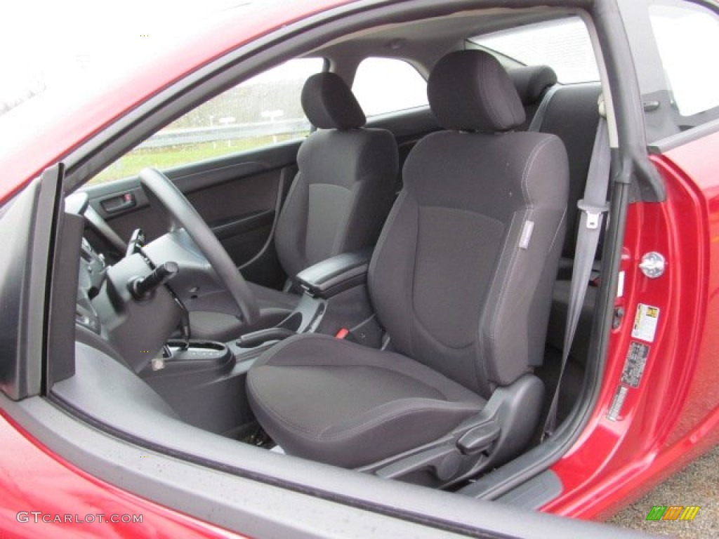 Black Interior 2010 Kia Forte Koup EX Photo #74958325