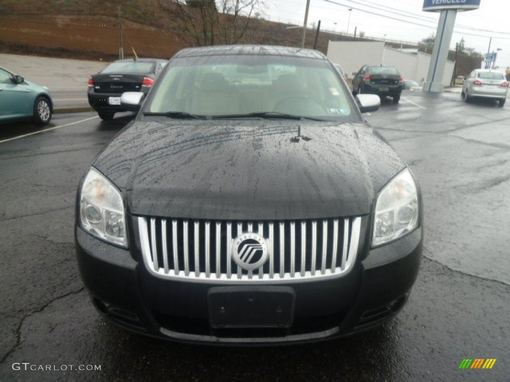 2008 Sable Sedan - Black / Medium Light Stone photo #6