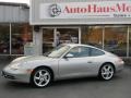 1999 Arctic Silver Metallic Porsche 911 Carrera 4 Coupe  photo #3