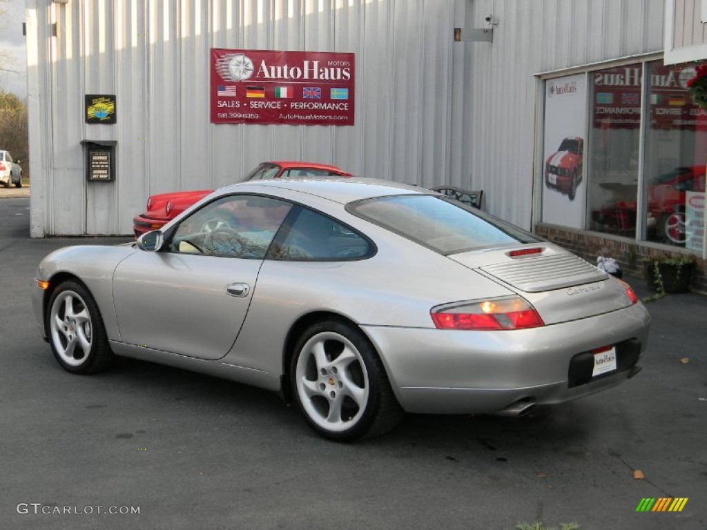 1999 911 Carrera 4 Coupe - Arctic Silver Metallic / Graphite Grey photo #5