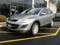 2010 Liquid Silver Metallic Mazda CX-9 Touring AWD  photo #3