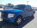 Blue Flame Metallic - F150 STX SuperCab Photo No. 7