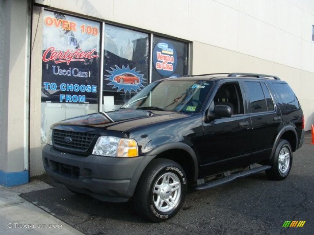 Black Ford Explorer