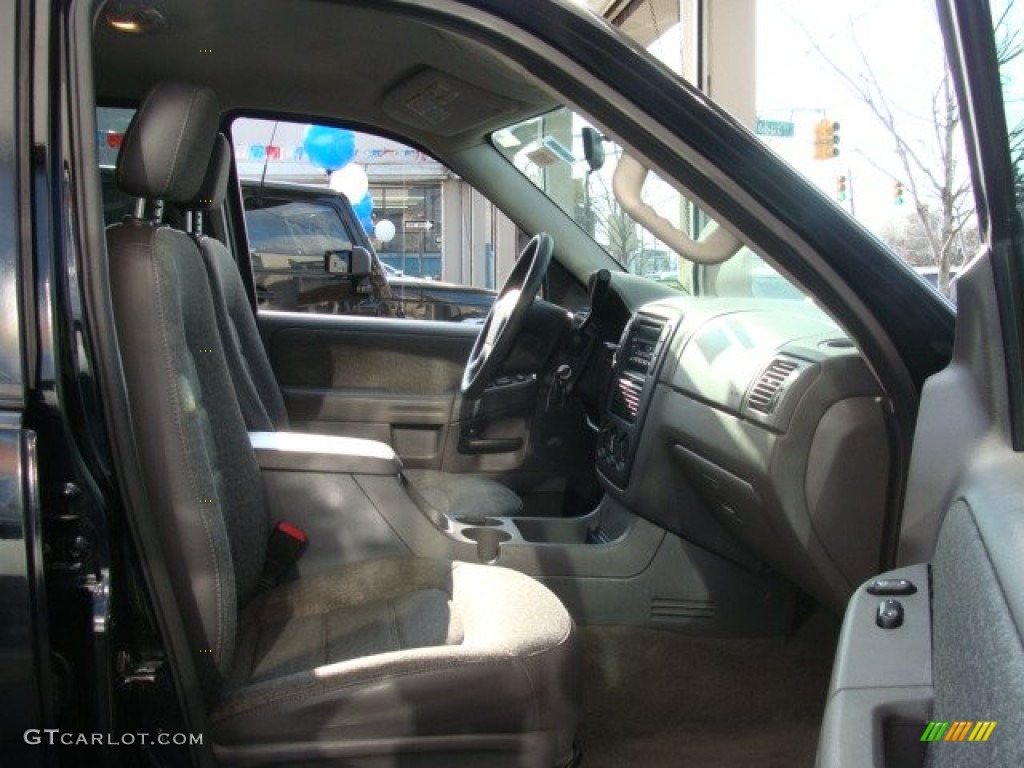 2003 Explorer XLS 4x4 - Black / Graphite Grey photo #8